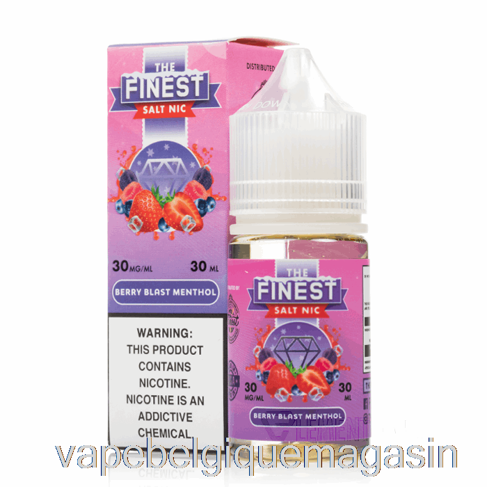 Vape Jetable Berry Blast Menthol - The Fine Fruit Edition Salt Nic - 30ml 50mg